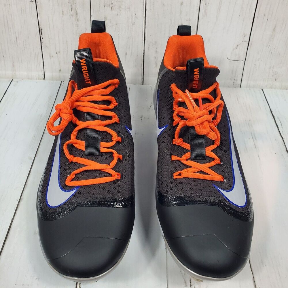 Nike Air 2K5 David Wright Ny Mets Promo Sample Sz 11.5 Pe Baseball *Read* - Picture 6 of 15